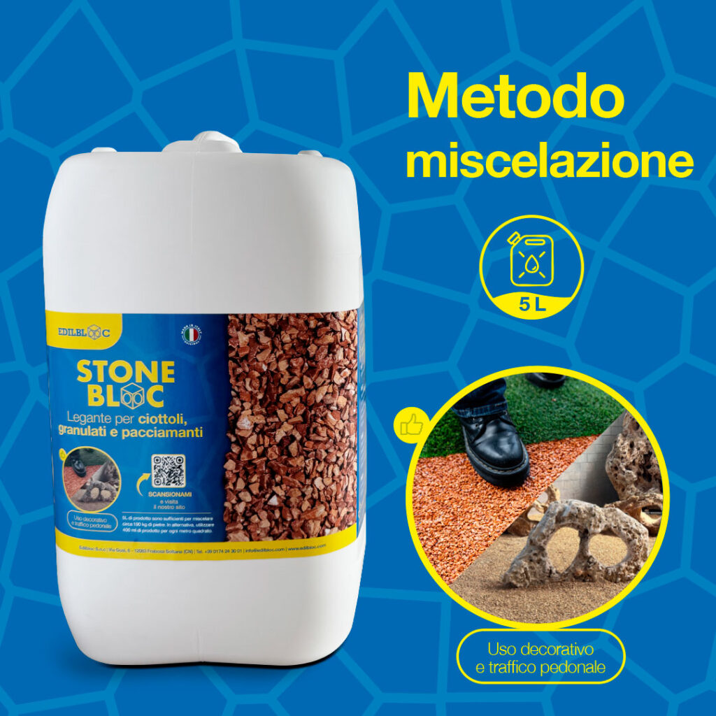 Stonebloc metodo miscelazione
