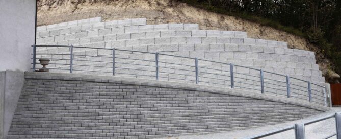 Muro di contenimento a secco