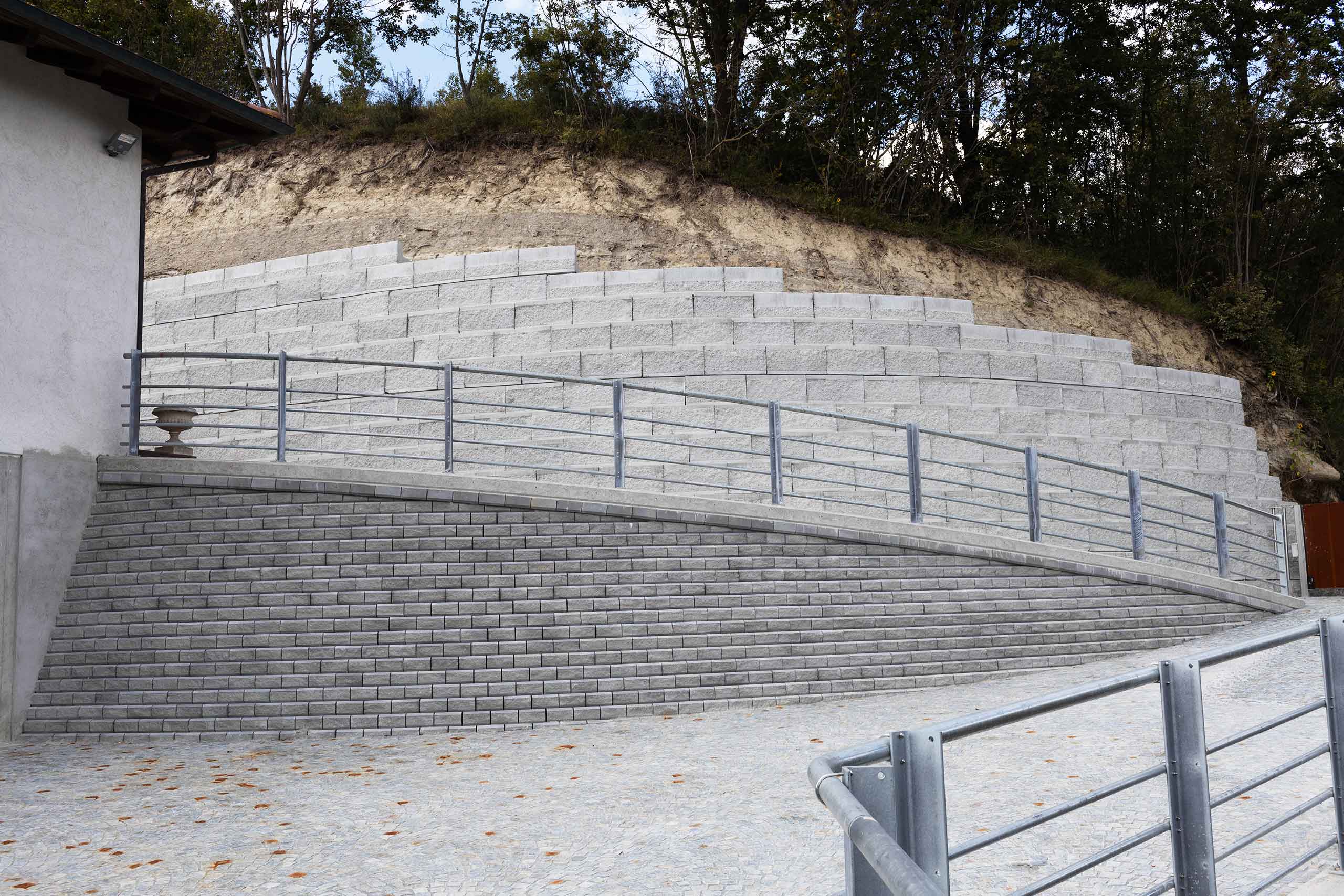 Muro di contenimento a secco