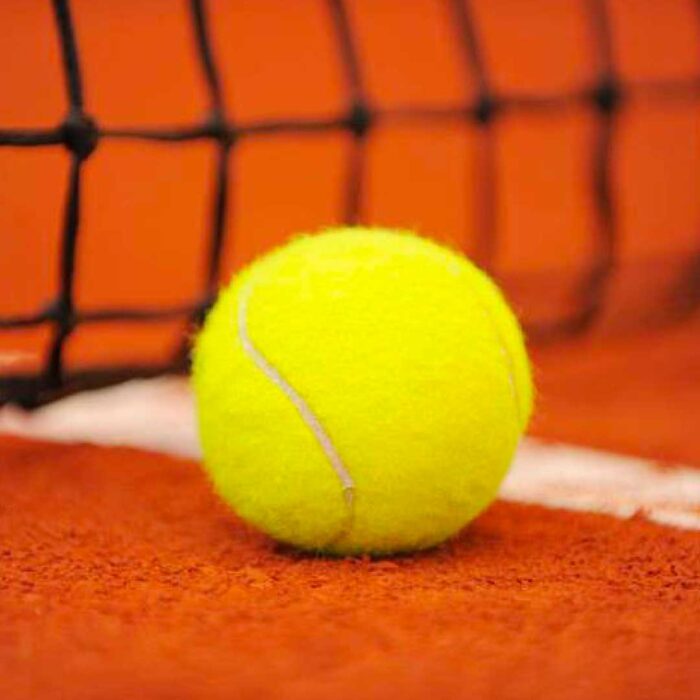 Sabbia manto finitura per campi da tennis
