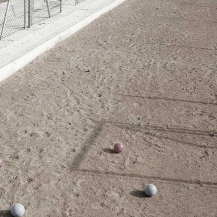 Sabbia sottomano per campi da bocce